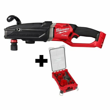 MILWAUKEE TOOL M18 FUEL SUPER HAWG RA Drill w/ QUIK-LOK 2811-20,49-56-9295