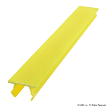 80/20 Economy, T-Slot Cover, Safety Yellow, 10 S 2819