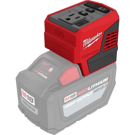 Milwaukee Tool Power Supply, 175 W, 18V DC, 1 Outlet, 0.8 lb, For Use With Milwaukee M18 Batteries 2846-20