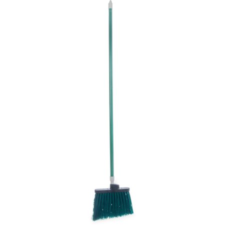 CARLISLE FOODSERVICE Angle Broom Unflagged, 56", Green, PK12 41083EC09