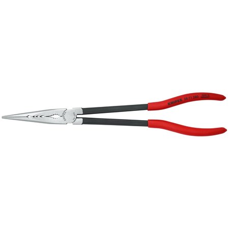 Knipex Extra Long Needle Nose Pliers, 11", Stra 28 71 280