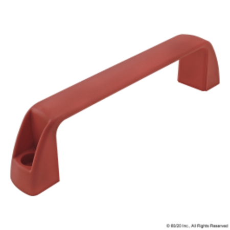 80/20 Door Handle, Plastic, Large, Red 2880