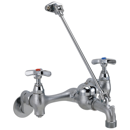 DELTA Dual Handle 5-1/2" to 10-1/2" Mount, 3-hole 8" wall installation Hole Service Specialty Faucet 28T9-AC