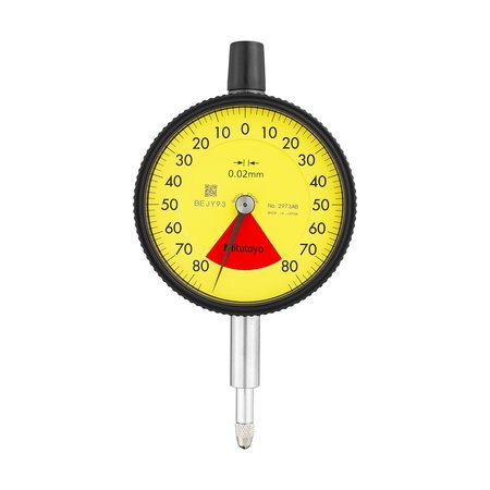 MITUTOYO Dial indicators, 0.02-1.6 mm 2973AB