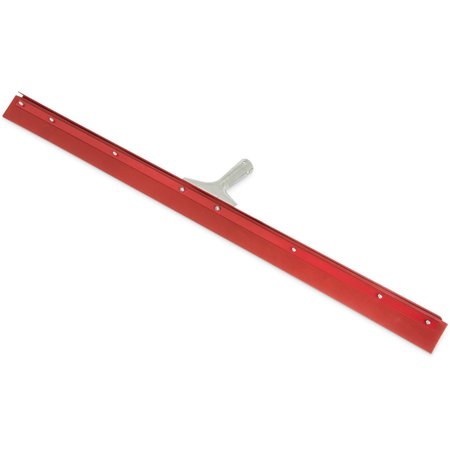 CARLISLE FOODSERVICE Str Red Gum Rbbr Floor Squeegee, 36", PK6 4007700