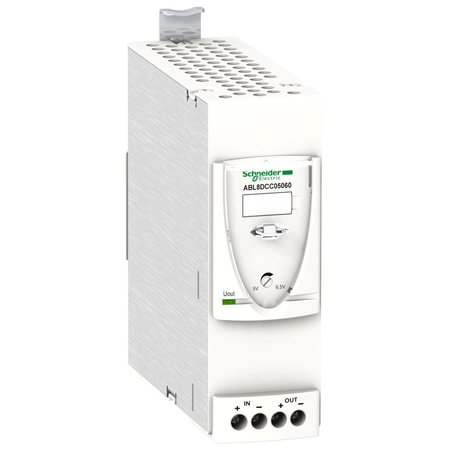 SCHNEIDER ELECTRIC Converter module, modicon, 30W, 24 to 28.8V DC, 5V DC, 6A, for regulated SMPS ABL8DCC05060