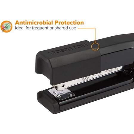 Bostitch Stapler, Desk, Epic Exec, Black B777BLK