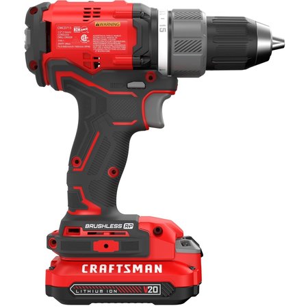 Craftsman Cordless Drill/Driver 1/2, V20 CMCD713C2