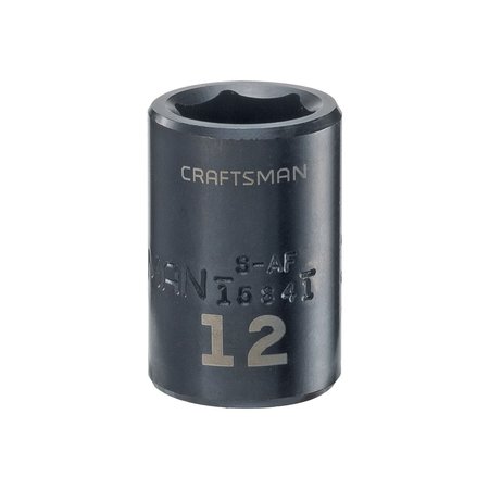 CRAFTSMAN Sockets, 3/8" Drive 12mm Metric Impact S CMMT15841