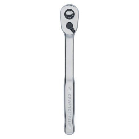 Craftsman 1/2-in Drive 72 Geared Teeth Ratchets, 1/2" Drive Mini Head Ratchet, Full polish CMMT99431