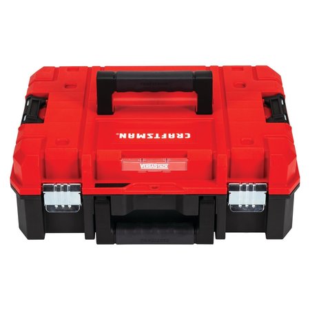 Craftsman VERSASTACK Tool System Suitcase, Plastic, Black/Red, 17 in W x 13 in D x 7 in H CMST17830