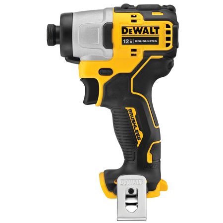 DEWALT Impact Driver, Pistol Grip, 12VDC, Voltage: 12V DC DCF801B