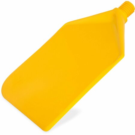 SPARTA Paddle Scraper, 4 1/2" x 7 1/2", Yellow 40361C04