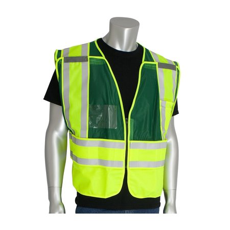 PIP Public Safety Vests, Ansi 207 302-PSV-GRN-2X/5X