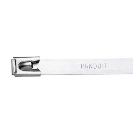 PANDUIT Stainless Steel Cable Tie, 5.5"L, PK50 MLT1H-LPAL