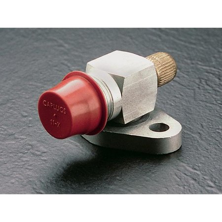 Caplugs Plastic Tapered Cap Plug, Red, T-12X T-12X PE-LD01 RED002