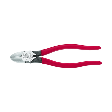 KLEIN TOOLS 7 3/4 in Diagonal Cutting Plier Standard Cut Oval Nose Uninsulated D220-7