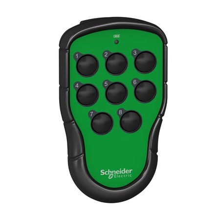 SCHNEIDER ELECTRIC Hand-held remote control, Harmony Pocket Remote, 8 single-step push buttons ZART08