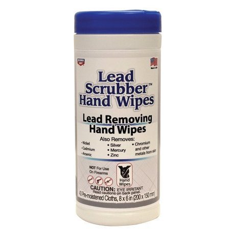 Birchwood Casey Lead Scrubber Hand Wipes 40 Pre-Moistene BC-32440