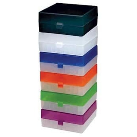 ARGOS TECHNOLOGIES PP Mictrotube Storage Box, 100-Pla, PK 50 24452-87