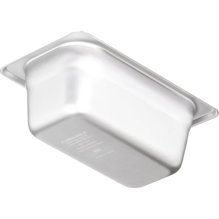 Carlisle Foodservice Lt Ga. SS Steam Table Pan, 1/9, 2.5", PK6 607192