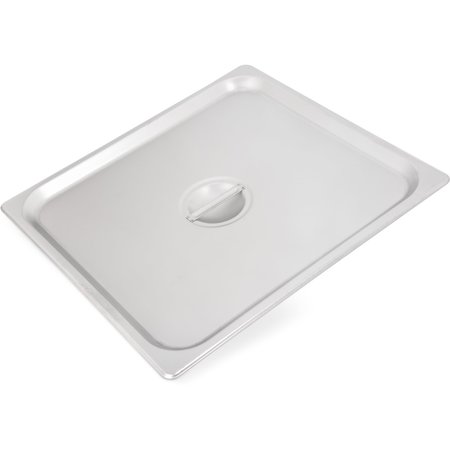 CARLISLE FOODSERVICE DuraPan, 2/3, SS, Steam Tbl Pan Cover, PK6 607230C