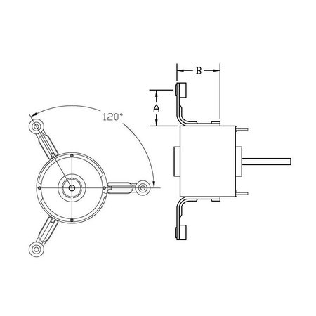 RHEEM Belly Band Motor Mt Kit 48Fr AS-53148-83