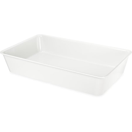 CARLISLE FOODSERVICE Full Pan, 4", Bavarian Cream, PK6 5552437