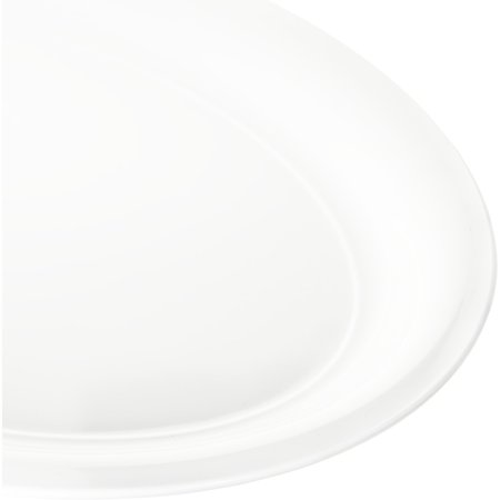 CARLISLE FOODSERVICE Catering Platter, 21"x15", Wht, PK6 4384002