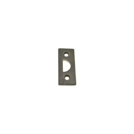 TRIMCO Mortise Strike Only for a 3920 Dutch Door Bolt Dark Bronze Powder Coat 3920-1M.613