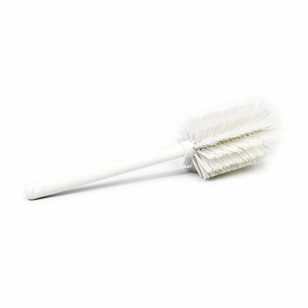MALISH Multi-Purpose Brush, 16 in., 16 in L Brush, White, Plastic 3496SP