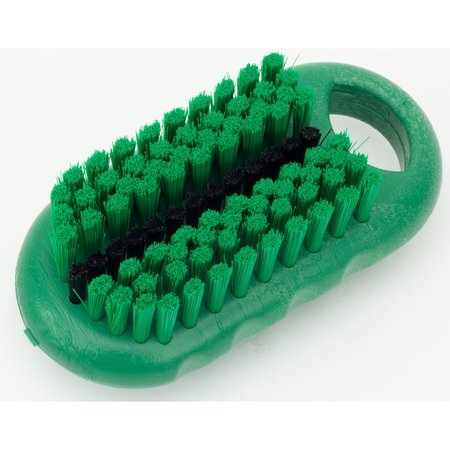 Sparta 2.25 in W Hand and Nail Brush, Green, Polypropylene 40020EC09