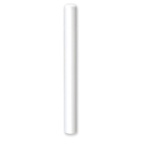 POST GUARD Post Sleeve, 7" Dia, 52" H, White/White CL1386WW52