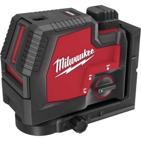 MILWAUKEE TOOL REDLITHIUM USB Green Cross Line & Plumb Points Laser 3522-21