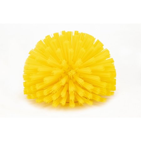 SPARTA 6 in W Pipe and Valve Brush, Yellow, Polypropylene 45006EC04