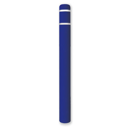 POST GUARD Post Sleeve, 7" Dia, 60" H, Royal Blue/W CL1386ROYBLWT