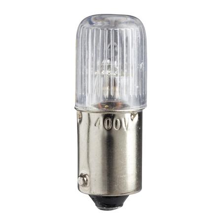 SCHNEIDER ELECTRIC Neon bulb, Harmony XB4, BA 9s, clear, 230V AC DL1CF220