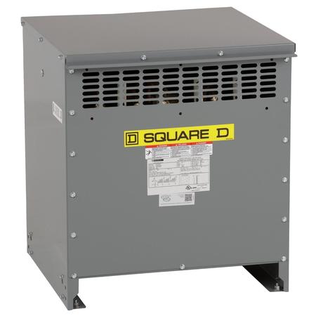 SQUARE D Low Voltage Distribution Transformer, 30 kVA, 150°C, 120/208V AC, 480V EXN30T3H