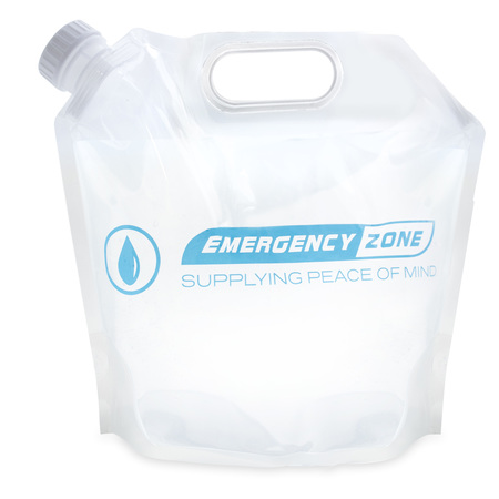 Emergency Zone Four 4L Water Pouches, w/20 Aquatabs 356-4AQUA