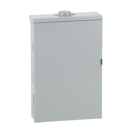 SQUARE D Load Center, HOM, 20 Spaces, 125A, 120/240V, PoN Convertible Main Lug, 1 Phase HOM2040L125PRB