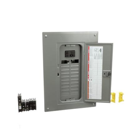 SQUARE D Load Center, HOM, 20 Spaces, 100A, 120/240V, PoN Convertible Main Breaker, 1 Phase HOM2040M100PC1AVP