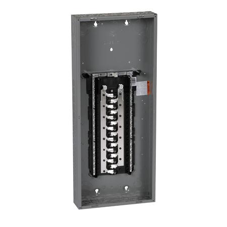 SQUARE D Load Center, HOM, 30 Spaces, 125A, 120/240V, PoN Convertible Main Lug, 1 Phase HOM3060L125PC