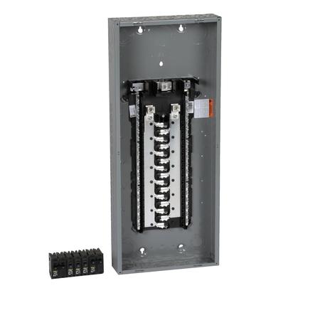 SQUARE D Load Center, HOM, 30 Spaces, 225A, 120/240V, PoN Convertible Main Lug, 1 Phase HOM3060L225PGCVP