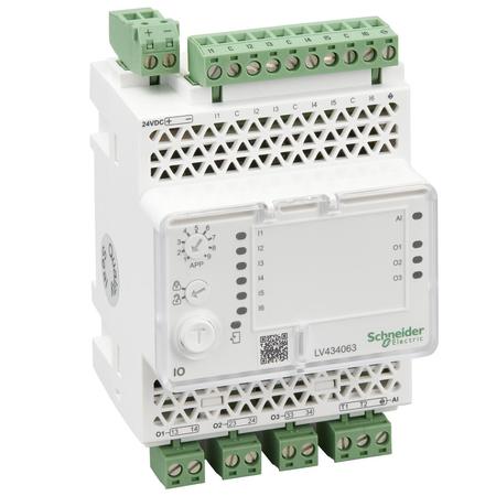SCHNEIDER ELECTRIC I/O (input/output) application module, Enerlin'X LV434063