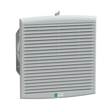 SCHNEIDER ELECTRIC ClimaSys forced vent. IP54, 850m3/h, 115V, with outlet grille and filter G2 NSYCVF850M115PF