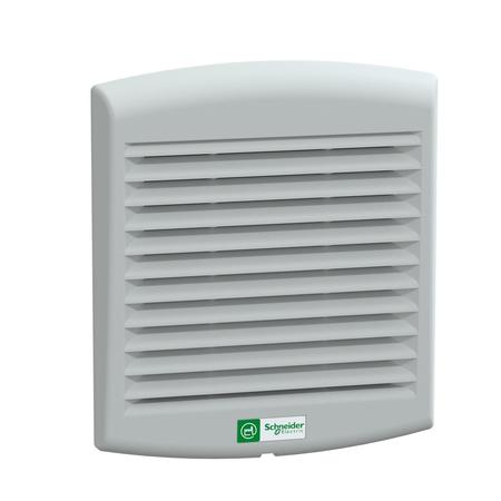 SCHNEIDER ELECTRIC ClimaSys forced vent. IP54, 85m3/h, 230V, with outlet grille and filter G2 NSYCVF85M230PF