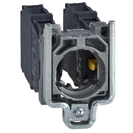 SCHNEIDER ELECTRIC Contact block with body fixing collar for 4 direction joystick controller, Harmony XB4 ZD4PA203