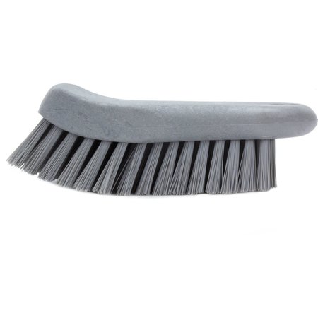SPARTA 2.5 in W Hand Scrub Brush, Gray, Polypropylene 40521EC23