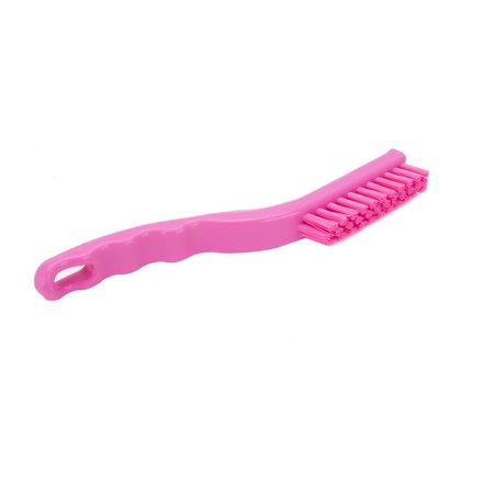 Sparta 0.88 in W Detail Brush, Pink, Polypropylene 42022EC26