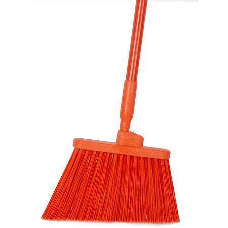 SPARTA Angle Broom, 56", Color coded, Orange 41083EC24